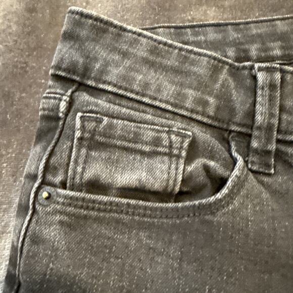 Old Navy Jeans Womens size 28 Black The Power Jean Perfect Straight Ankle Casual - Picture 5 of 11